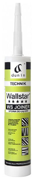 dunin wallstar ws joiner fuga do gzymsów. profili ściennych. listew przypodłogowych. paneli 3d 300 ml 