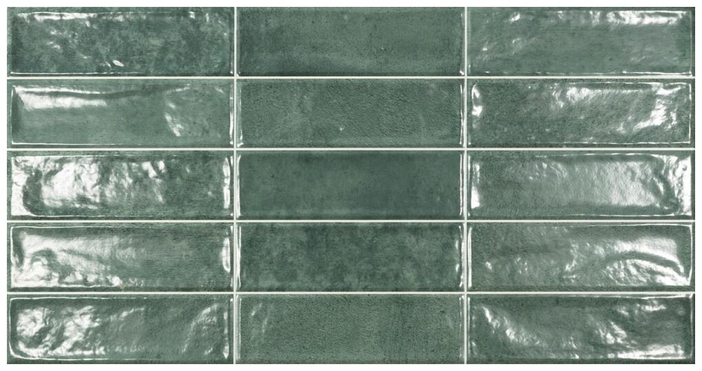 eco ceramic pool green płytka ścienna 31.6x60 