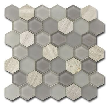 el casa honey grey mozaika 30x30.5 