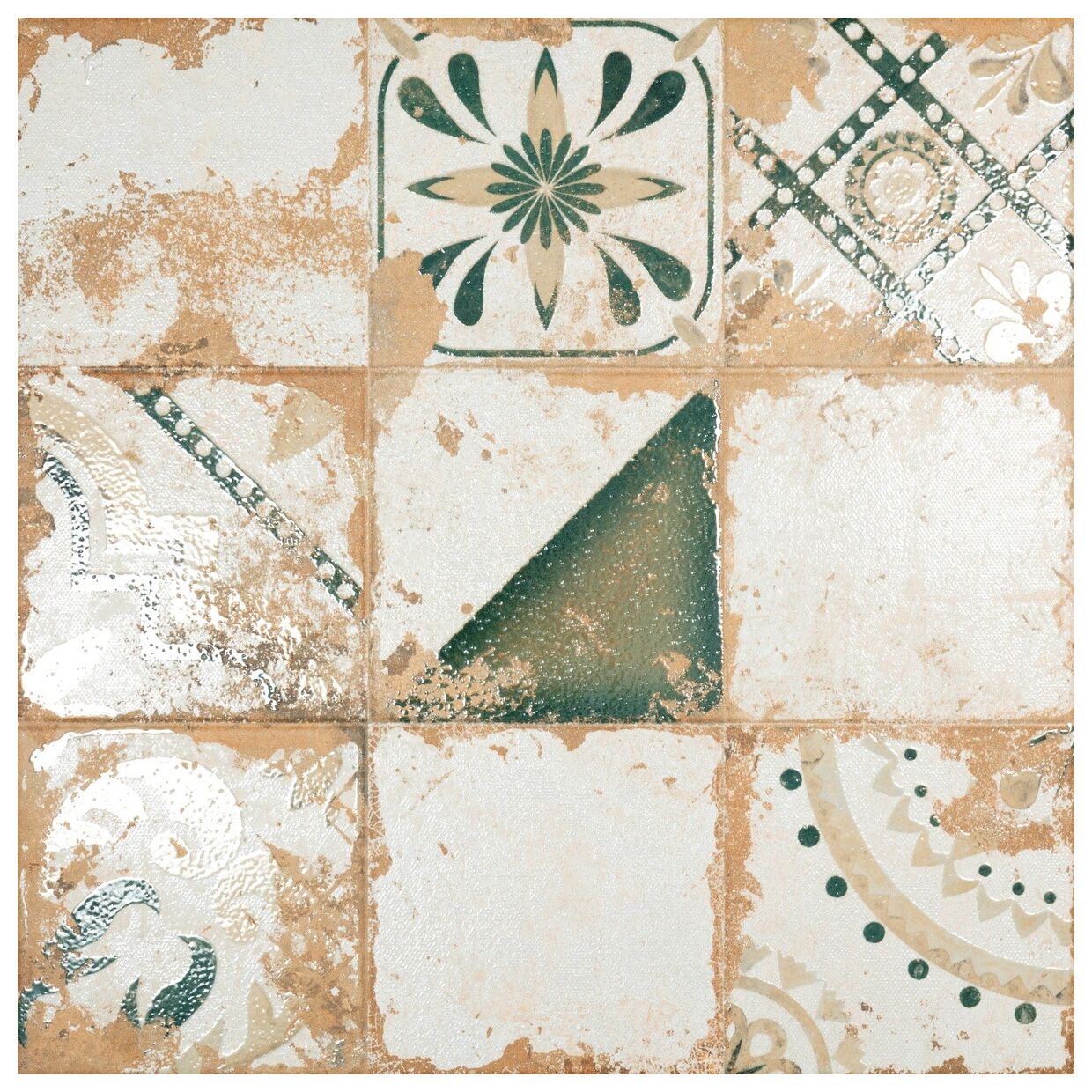 el molino memory verde brillo gres rektyfikowany 58x58 