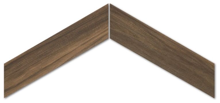 emil ceramica elegance wood / sleek wood nut chevron gres 11x54 