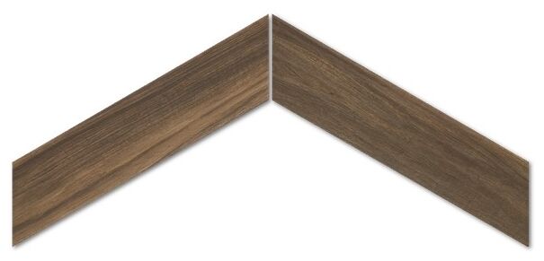 emil ceramica elegance wood / sleek wood nut chevron gres 11x54 