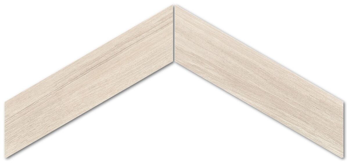 emil ceramica elegance wood / sleek wood white chevron gres 11x54 