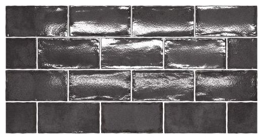 equipe altea black płytka ścienna 7.5x15 (27615) 