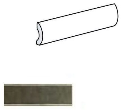 equipe argile khaky pencil bullnose 3x20 (27595) 