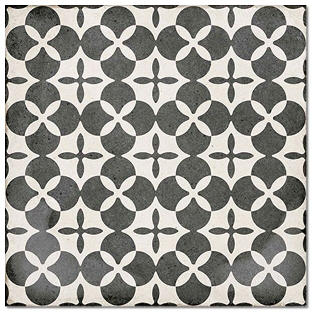 equipe art nouveau alameda grey gres dekor 20x20 (24420) 
