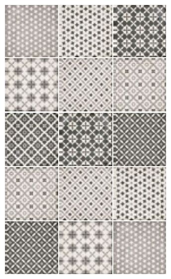 equipe art nouveau alameda grey gres dekor 20x20 (24420) 