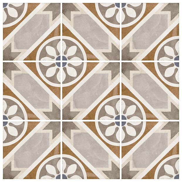 equipe art nouveau apollo color gres dekor 20x20 (24401) 