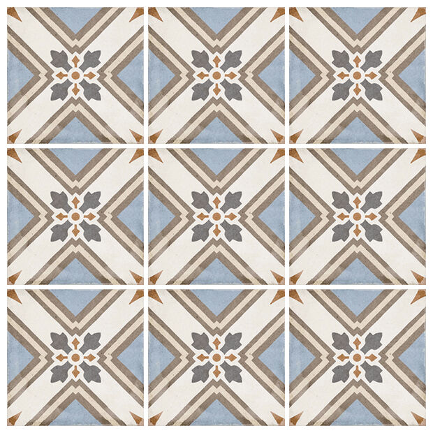 equipe art nouveau turin color gres dekor 20x20 (24403) 