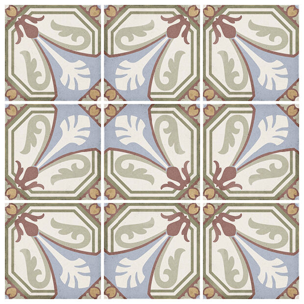equipe art nouveau viena color gres dekor 20x20 (24404) 