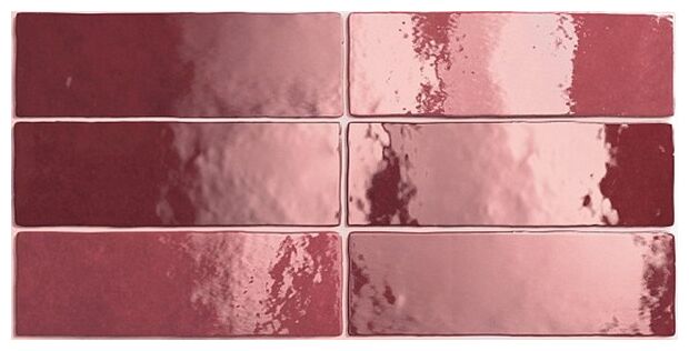 equipe artisan burgundy płytka ścienna 6.5x20 (24467) 