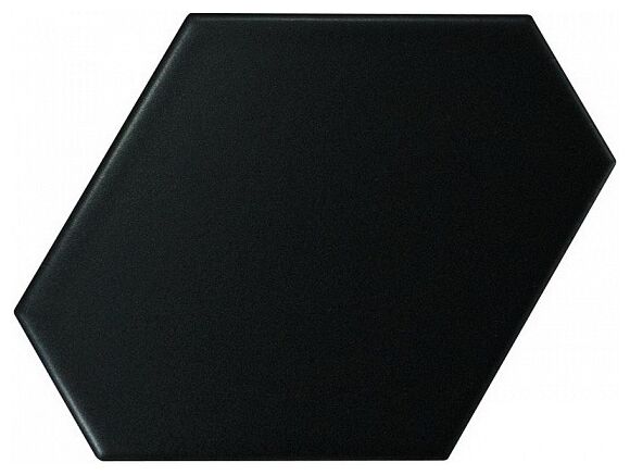 equipe benzene black matt płytka ścienna 10.8x12.4 (23832) 