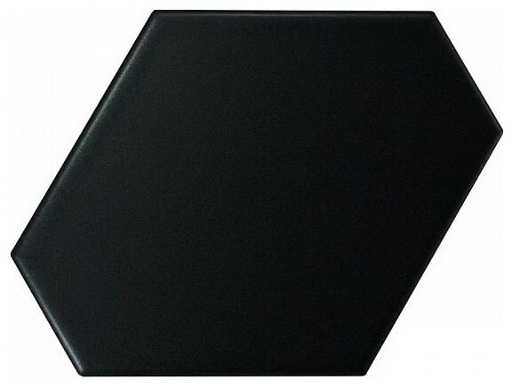 equipe benzene black matt płytka ścienna 10.8x12.4 (23832) 