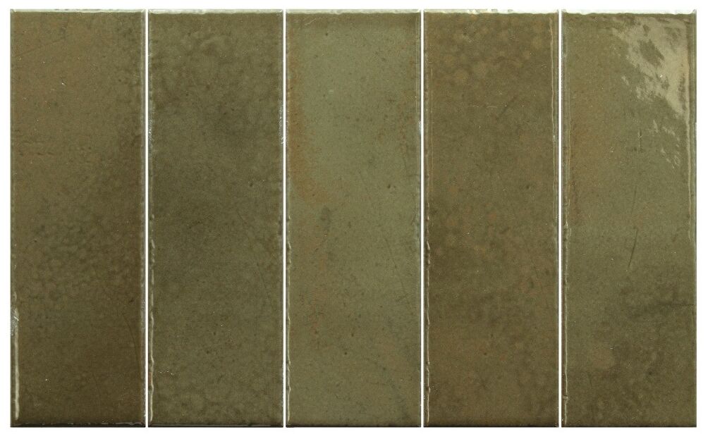 equipe bohemian bronze green płytka ścienna 6x18.6 (32342) 