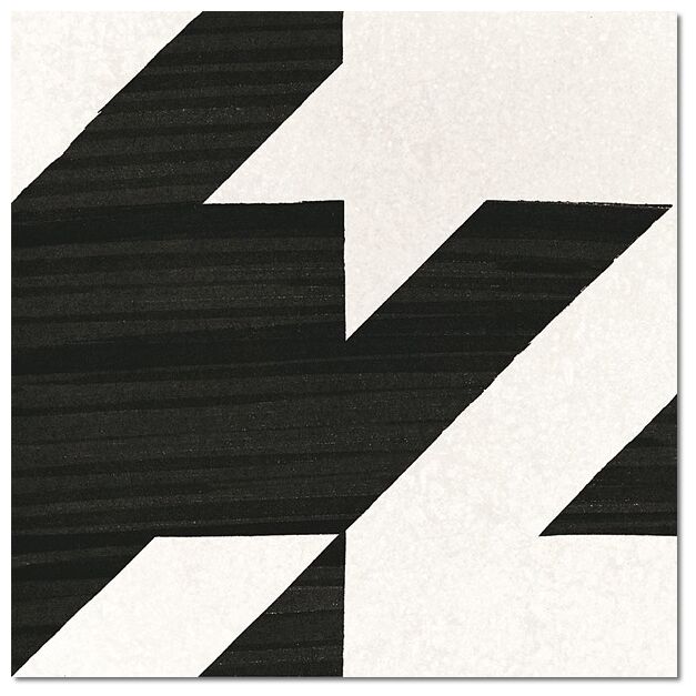 equipe caprice deco tweed b&w gres 20x20 (22128) 