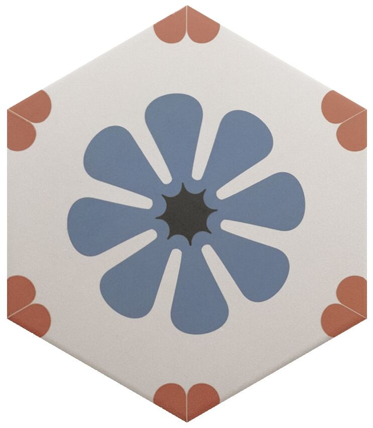 equipe coimbra bella blue decor gres 17.5x20 (30658) 