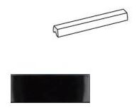 equipe costa nova black glossy corbel 2x20 (28947) 