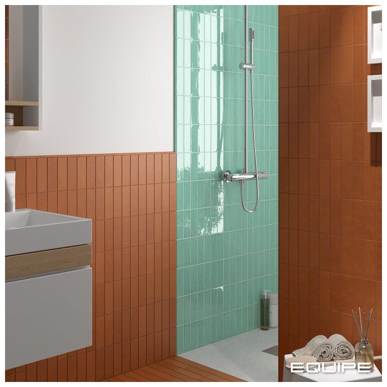 equipe fango aquamarine gloss gresowa płytka ścienna 5x15 (30682) 