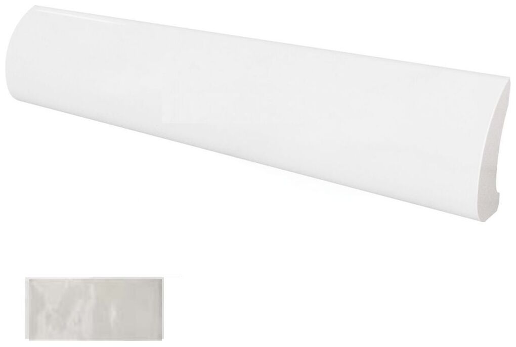 equipe gris claro crackle pencil bullnose 3x15 (23306) 