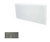 equipe gris oscuro brillo crackle bullnose 7.5x15 (21486) 