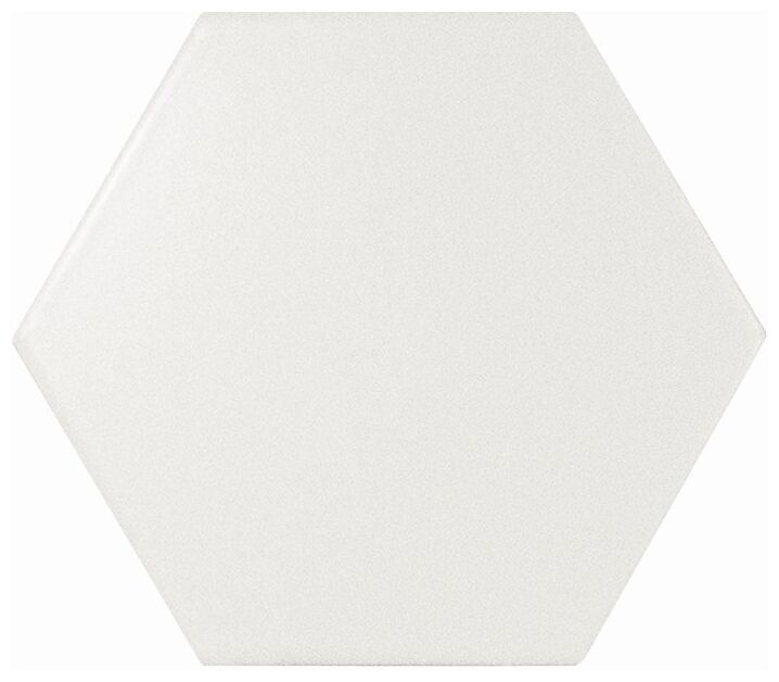 equipe hexagon white mate płytka ścienna 12.4x10.7 (21767) 