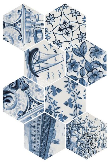 equipe hexatile lisboa patchwork dekor 17.5x20 (23216) 