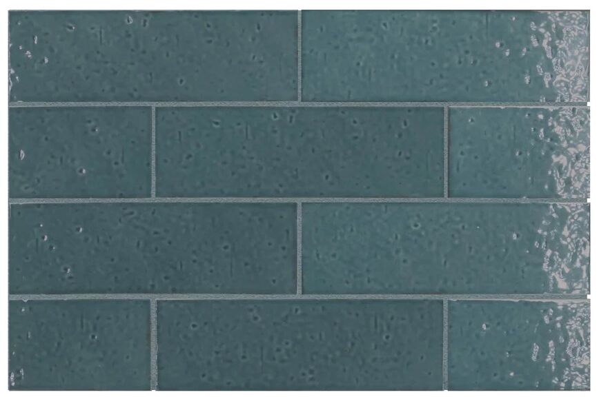 equipe kalma deep blue gloss gresowa płytka ścienna 6x18.6 (30736) 