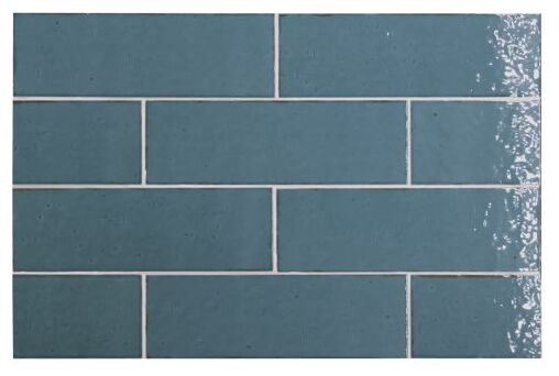 equipe kalma deep blue gloss gresowa płytka ścienna 6x18.6 (30736) 