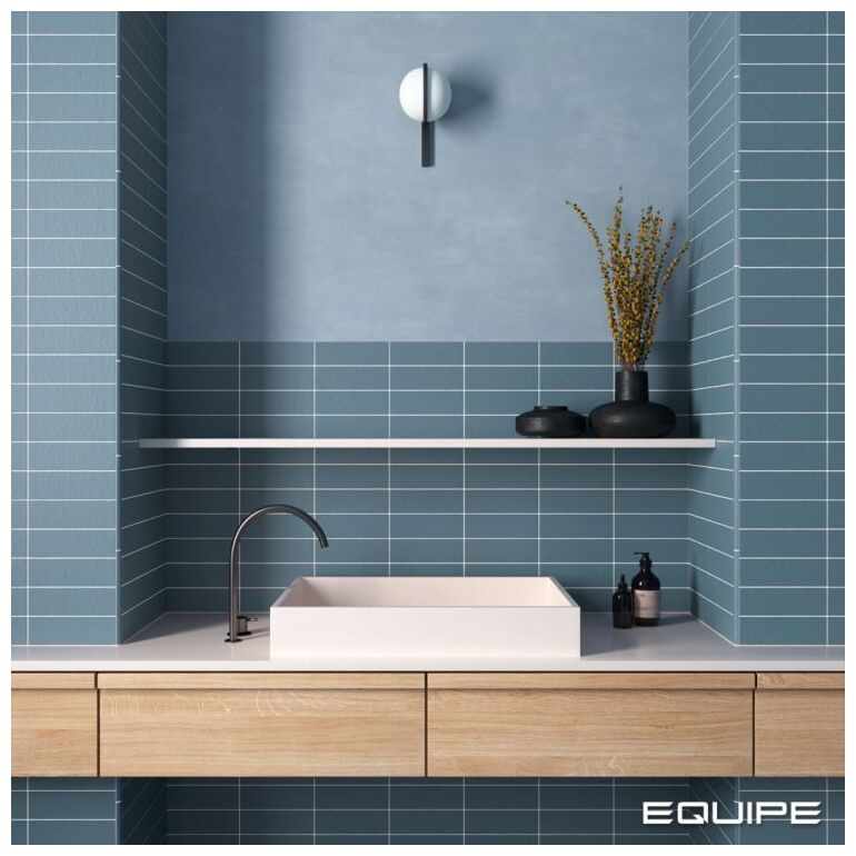 equipe kalma deep blue matt gresowa płytka ścienna 6x18.6 (30954) 