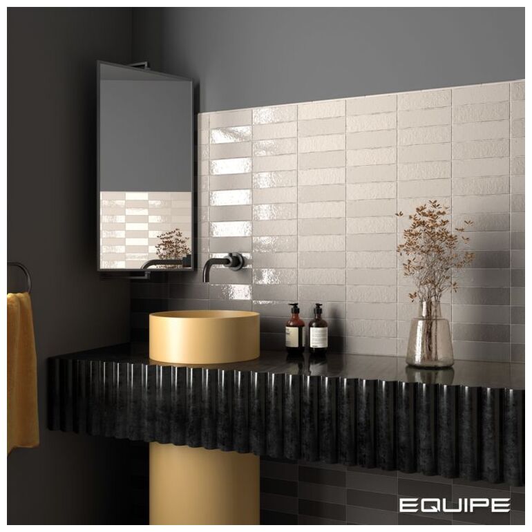 equipe kalma morchella gloss gresowa płytka ścienna 6x18.6 (30738) 