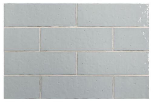 equipe kalma powder blue gloss gresowa płytka ścienna 6x18.6 (30739) 