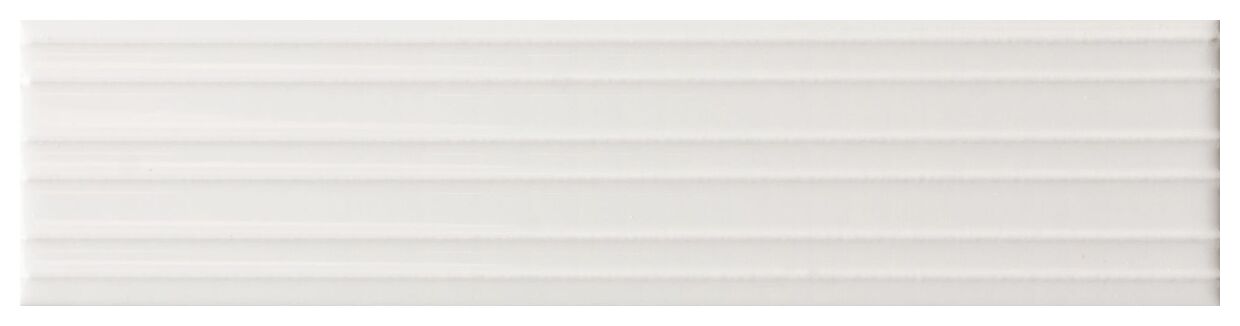 equipe lumina white alyssum rivia płytka ścienna 6x24.6 (32416) 