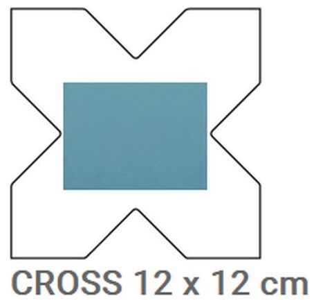 equipe porto cross azure gres 17.5x20 (30619) 