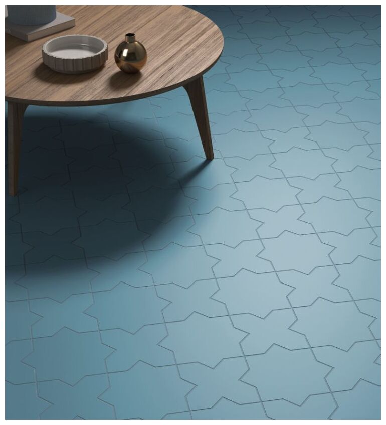 equipe porto cross azure gres 17.5x20 (30619) 