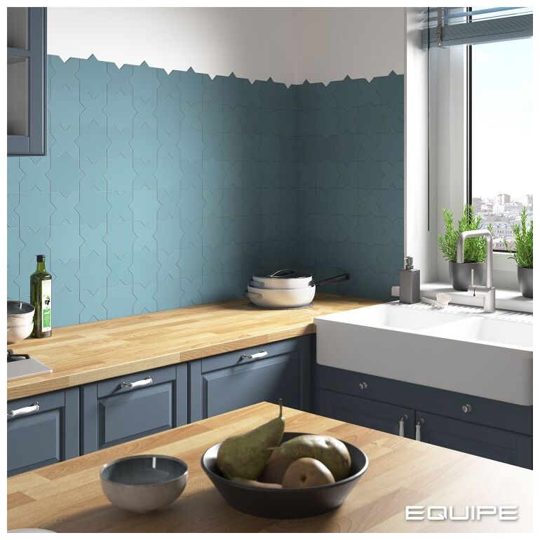 equipe porto cross azure gres 17.5x20 (30619) 