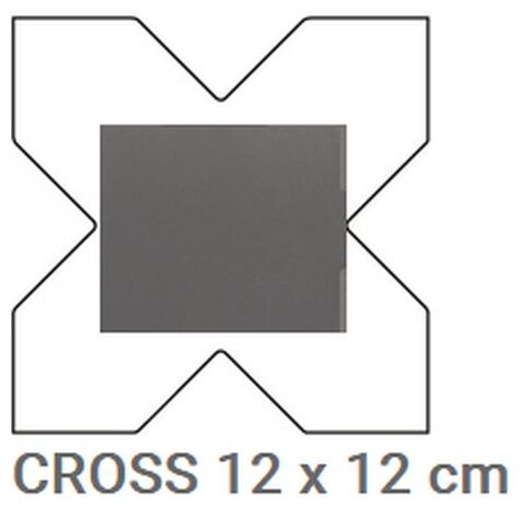 equipe porto cross black gres 17.5x20 (30618) 