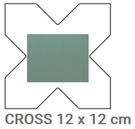 equipe porto cross pickle green gres 17.5x20 (30621) 
