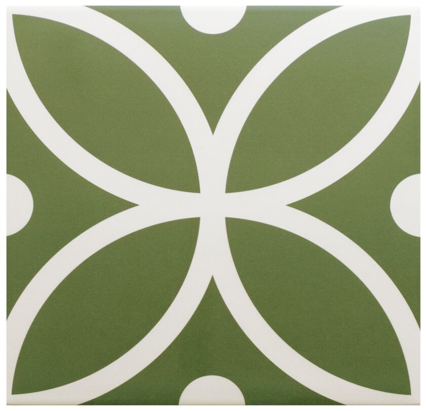 equipe rivoli bergen verde mate gres 20x20 (30710) 