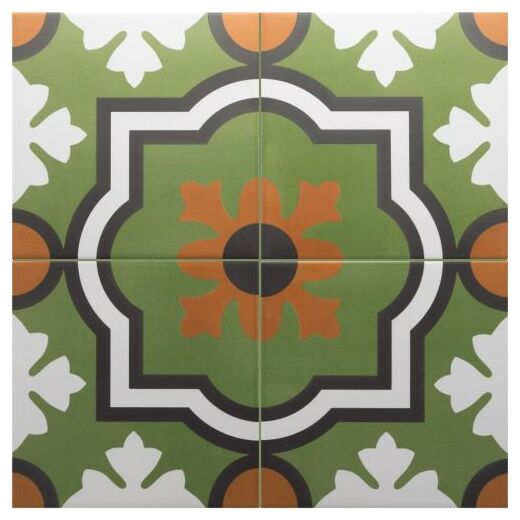 equipe rivoli monaco verde mate gres 20x20 (30711) 