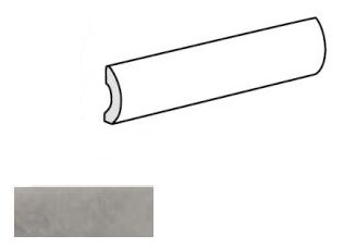 equipe splendours grey pencil bullnose 3x15 (24017) 
