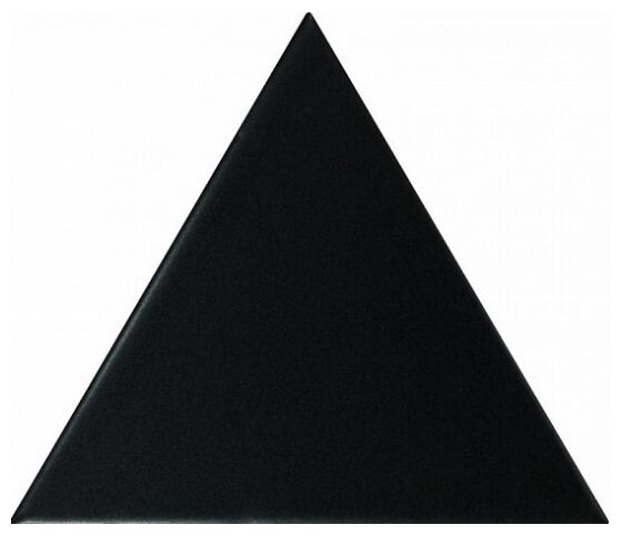 equipe triangolo black matt płytka ścienna 10.8x12.4 (23820) 