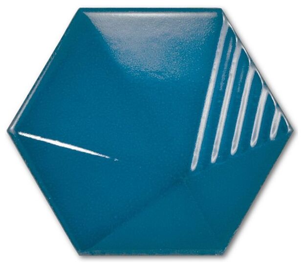 equipe umbrella electric blue płytka ścienna 12.4x10.7 (23839) 