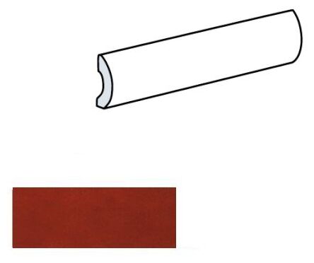 equipe village volcanic red pencil bullnose 3x20 (25678) 