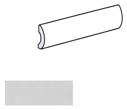 equipe village white pencil bullnose 3x20 (25668) 