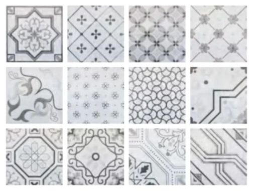 fabresa antic gris mix dekor 15x15 