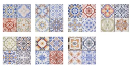 fabresa aragon colors mate mix dekor 20x20 