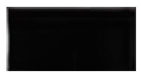 fabresa plaqueta negro brillo płytka ścienna 10x20 