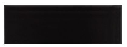 fabresa plaqueta negro mate płytka ścienna 10x30 