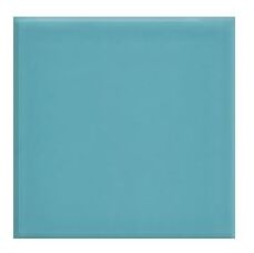 fabresa unicolor azul turquesa brillo płytka ścienna 15x15 