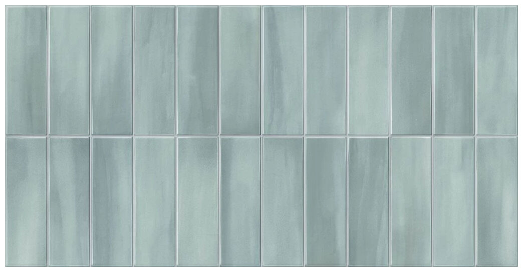 gayafores deco allure green płytka ścienna 32x62.5 